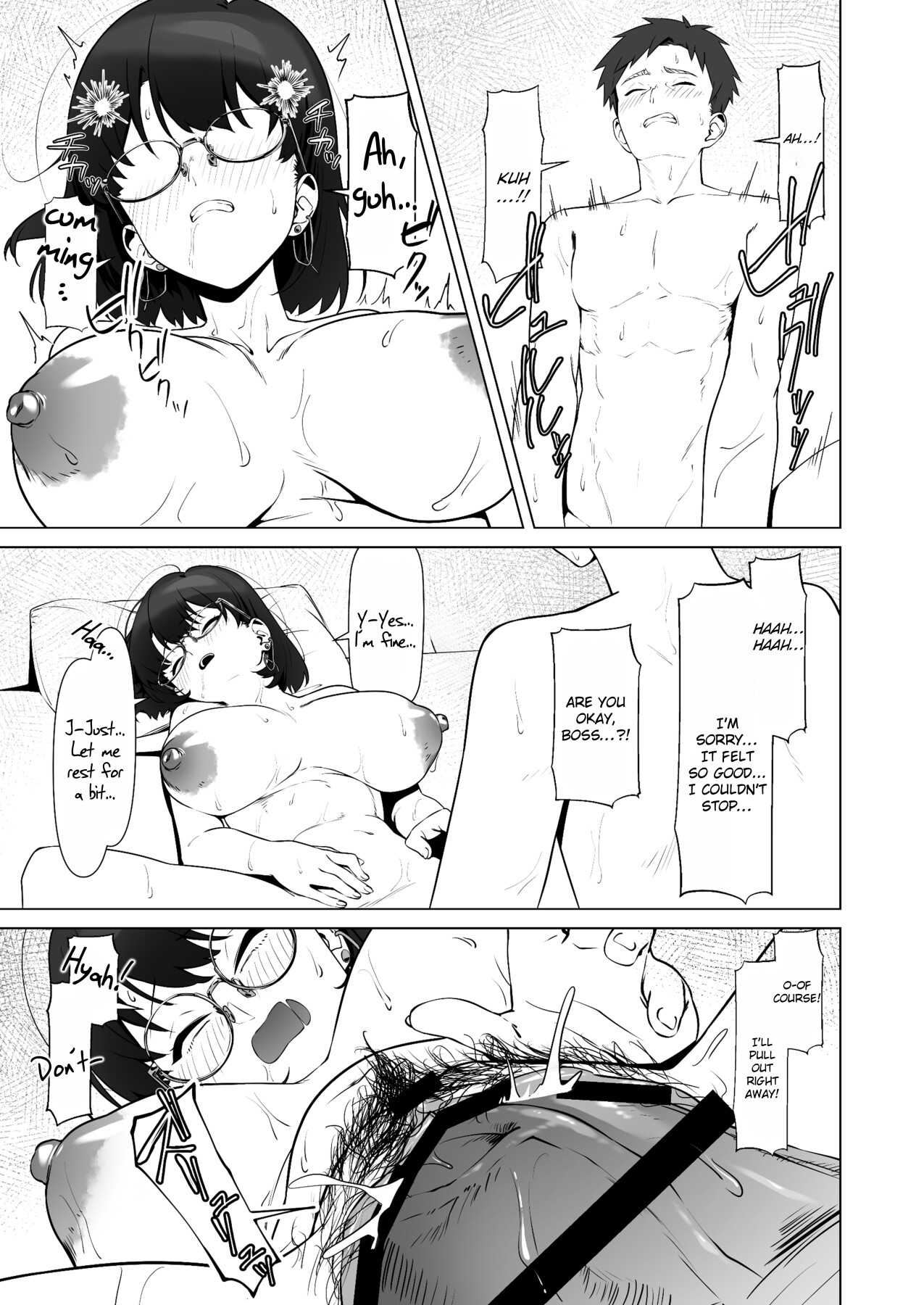 Hentai Manga Comic-My first sexual experience was with the boss of the cafe I'd been going to for 16 years-Read-42
